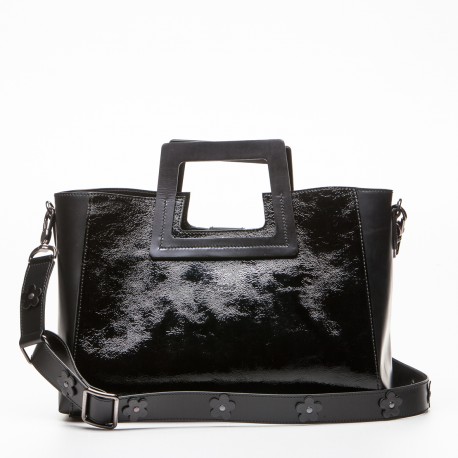 Carmen borsa donna in pelle nero